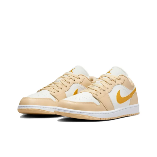 Air Jordan 1 Low Sail Yellow Ochre - DC0774-170