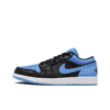 Air Jordan 1 Low Black University Blue - 553558-041