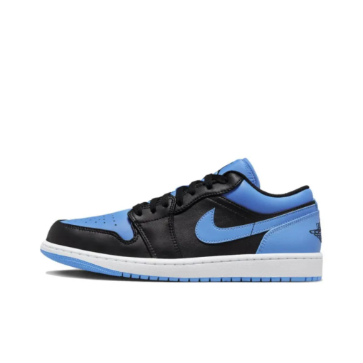 Air Jordan 1 Low Black University Blue - 553558-041