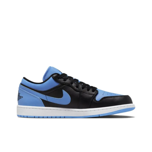 Air Jordan 1 Low Black University Blue - 553558-041