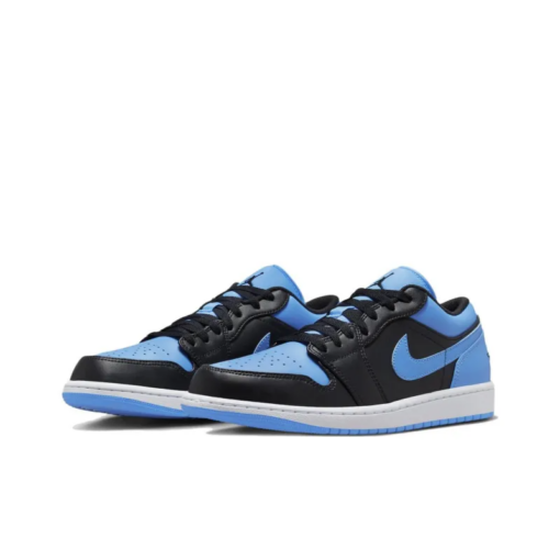 Air Jordan 1 Low Black University Blue - 553558-041