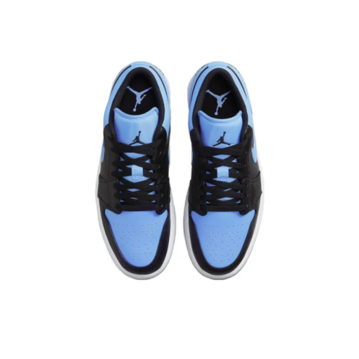 Air Jordan 1 Low Black University Blue - 553558-041