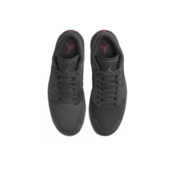 Air Jordan 1 Low Se Craft Dark Smoke Grey Varsity Red - Fd8635-001