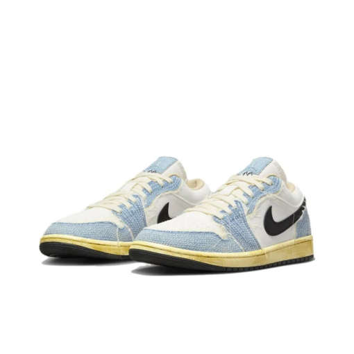 Air Jordan 1 Low Se Wrmk Sashiko Denim - Fn7670-493