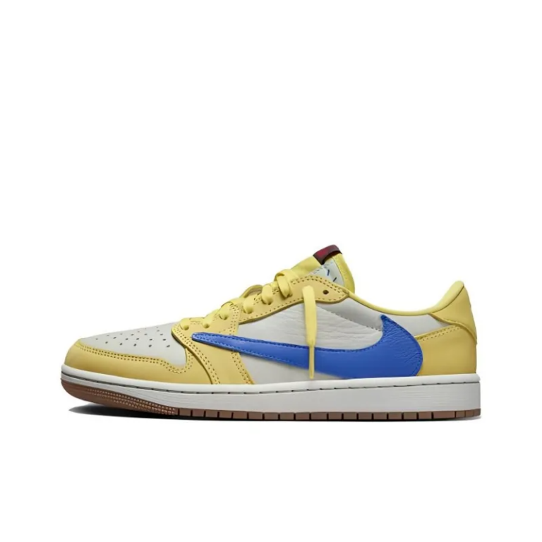 Travis Scott x Air Jordan 1 Low OG Canary - DZ4137-700