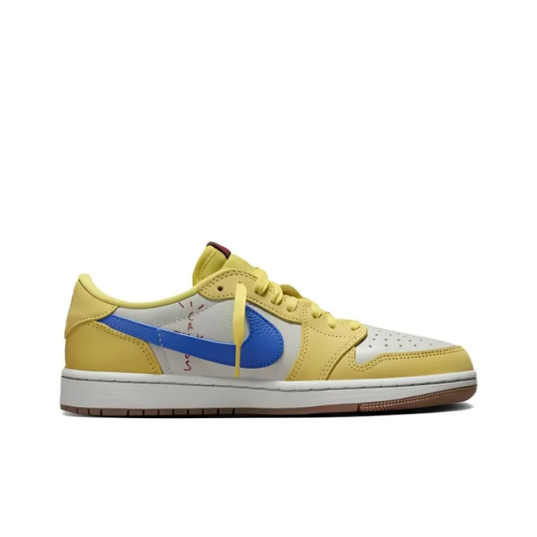 Travis Scott x Air Jordan 1 Low OG Canary - DZ4137-700