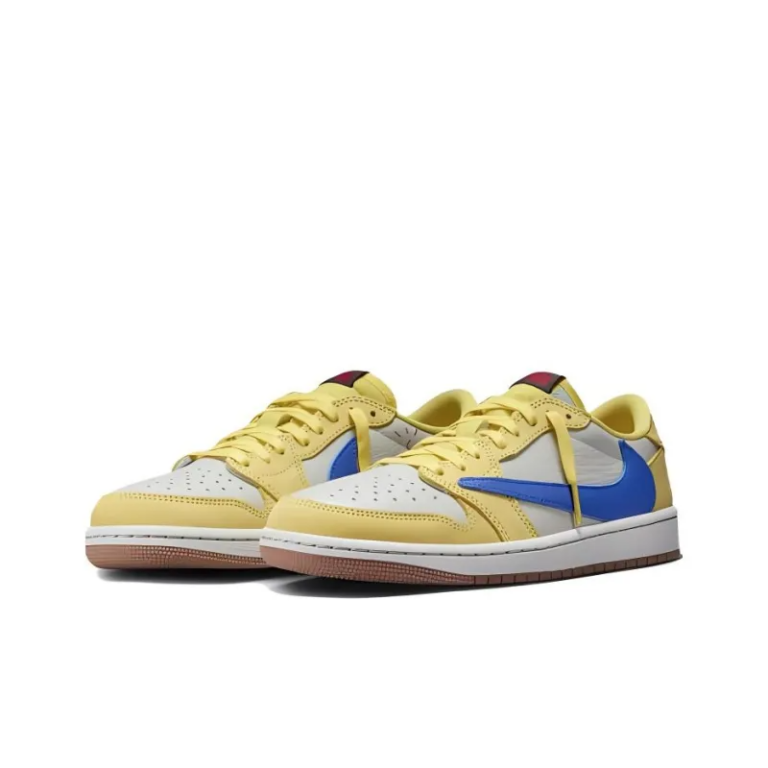 Travis Scott x Air Jordan 1 Low OG Canary - DZ4137-700