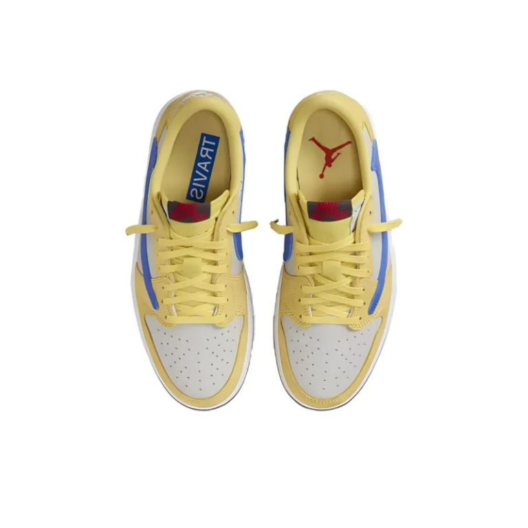 Travis Scott x Air Jordan 1 Low OG Canary - DZ4137-700