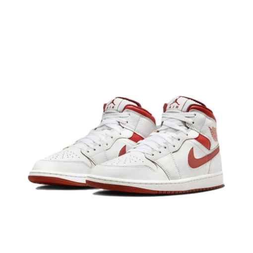 Air Jordan 1 Mid Se Dune Red - Fj3458-160