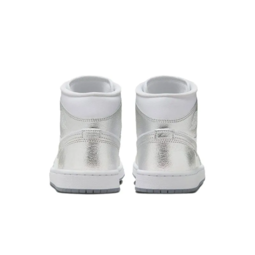 Air Jordan 1 Mid Se Metallic Silver - Fn5031-100