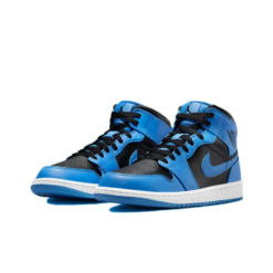 Air Jordan 1 Mid University Blue Black - DQ8426-401