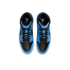 Air Jordan 1 Mid University Blue Black - DQ8426-401