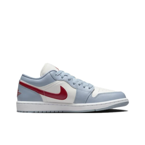 Air Jordan 1 Low Blue Whisper Dune Red - Dc0774-164