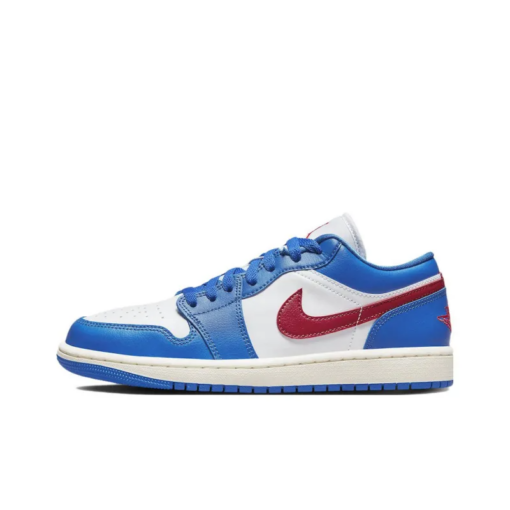 Air Jordan 1 Low Sport Blue Gym Red - Dc0774-416