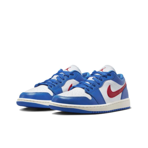 Air Jordan 1 Low Sport Blue Gym Red - Dc0774-416