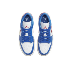 Air Jordan 1 Low Sport Blue Gym Red - Dc0774-416