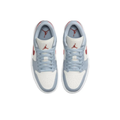 Air Jordan 1 Low Blue Whisper Dune Red - Dc0774-164