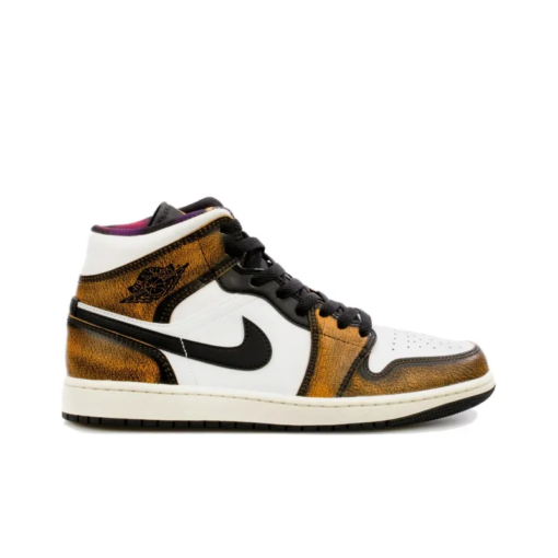 Air Jordan 1 Mid SE Orange Wear Away - DQ8417-071