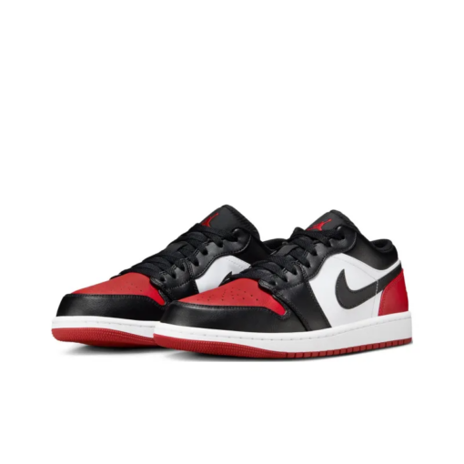 Air Jordan 1 Low Bred Toe 2.0 - 553558-161