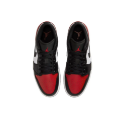 Air Jordan 1 Low Bred Toe 2.0 - 553558-161