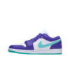 Air Jordan 1 Vintage Basketball Shoes Men Low-top White Purple Green - Hj9013-550