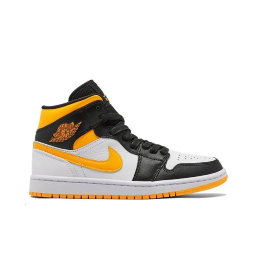 Air Jordan 1 Mid Laser Orange Black - CV5276-107