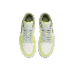 Air Jordan 1 Low Sail White Oil Green - FD9906-131