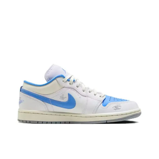 Air Jordan 1 Low Se Just Skate University Blue - Fj7219-441