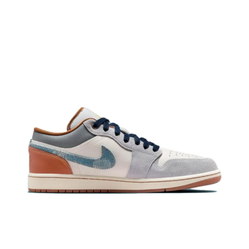 Air Jordan 1 Low Se 'repaired Denim Swoosh' - Fz5042-041