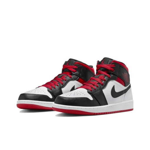 Air Jordan 1 Mid Gym Red Black Toe - Dq8426-106