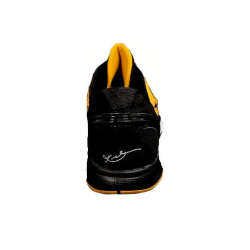 Zoom Kobe 6 Basketball Shoes Men Low-top Black Yellow White - 429659-700