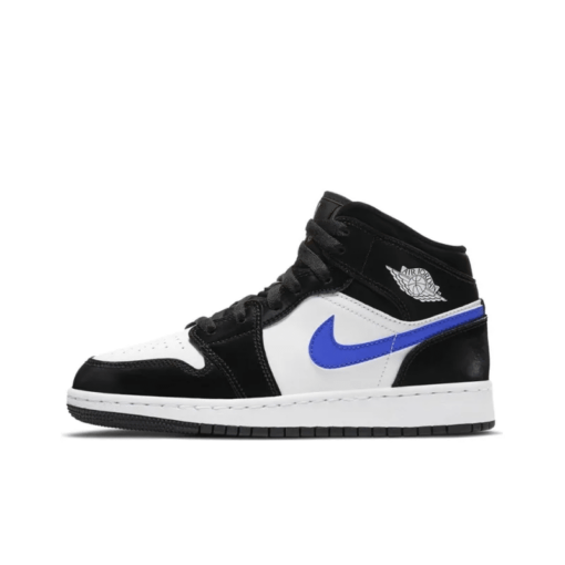 Air Jordan 1 Mid Racer Blue 2020 GS - 554725-084