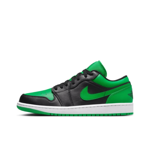 Air Jordan 1 Low 'Black Lucky Green' 553558-065