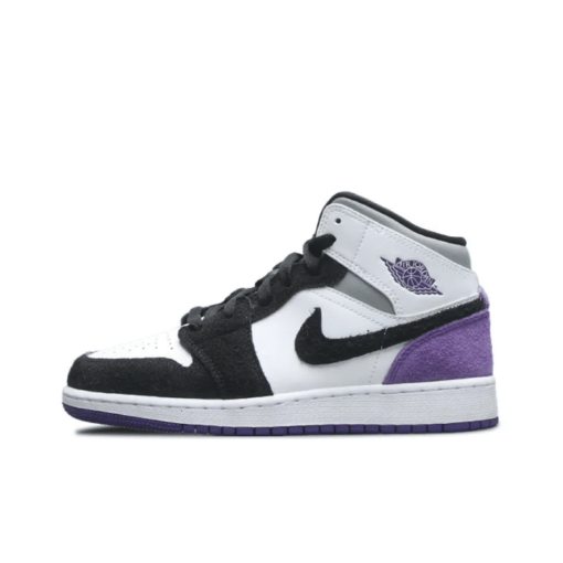 Air Jordan 1 Mid SE Purple GS - BQ6931-105