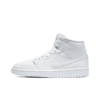 Air Jordan 1 Mid 'White Snakeskin' BQ6472-110