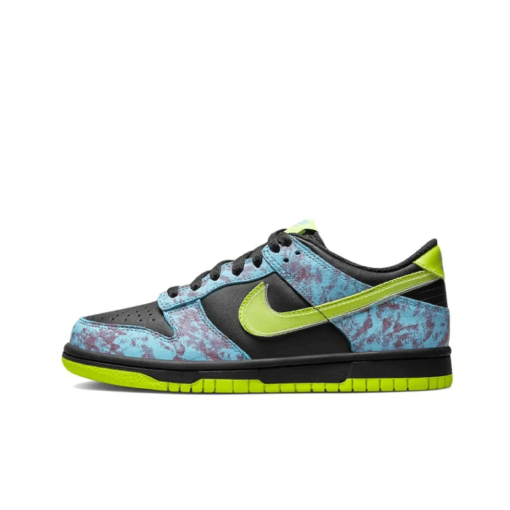 Dunk Low SE Acid Wash Baltic Blue Volt GS - DV1694-900