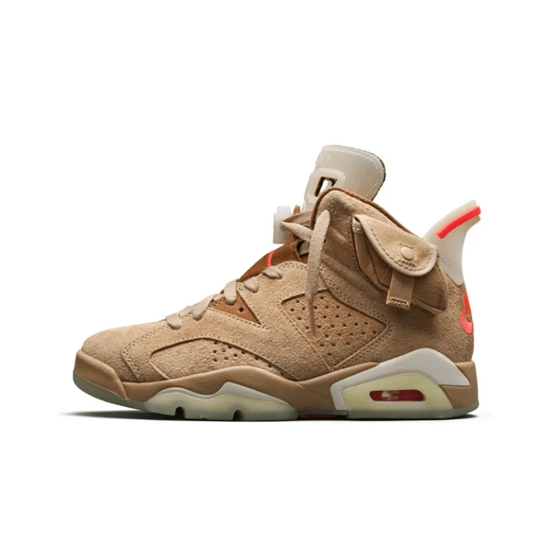 Air Jordan 6 Retro Travis Scott ‘British Khaki’ - DH0690-200