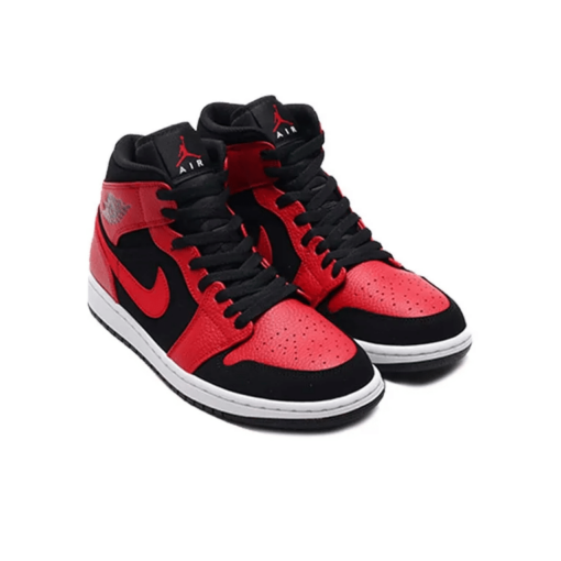 Air Jordan 1 Mid 'Bred' 554724-054