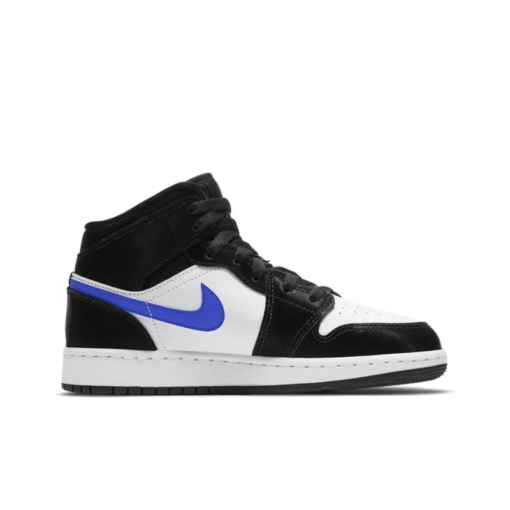 Air Jordan 1 Mid Racer Blue 2020 GS - 554725-084