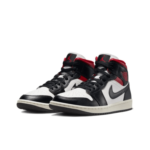 Air Jordan 1 Mid Gym Red Panda - Bq6472-061