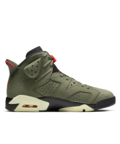 Air Jordan 6 x Travis Scott Medium Olive - CN1084-200