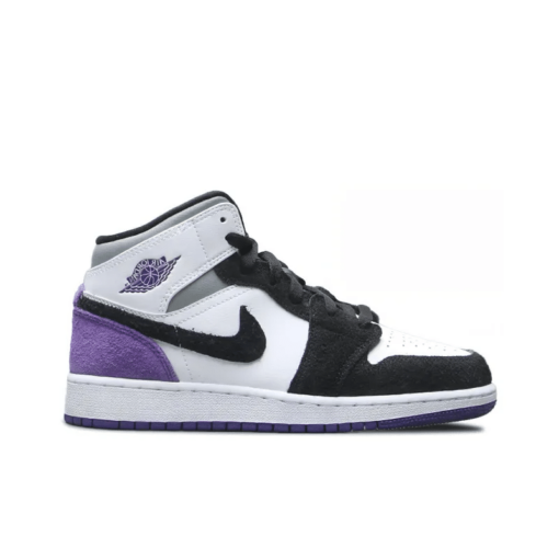 Air Jordan 1 Mid SE Purple GS - BQ6931-105