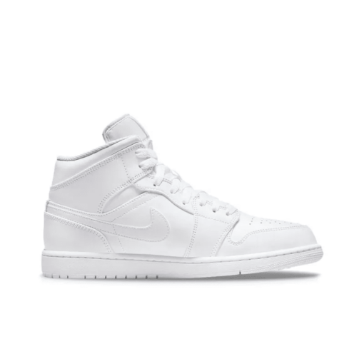 Air Jordan 1 Mid “Triple White” - 554724-136