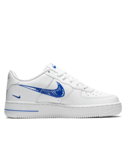 Air Force 1 Low Sketch Blue Swoosh GS - DM3177-102