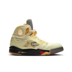 Off-White x Air Jordan 5 Retro SP ‘Sail’ - DH8565-100