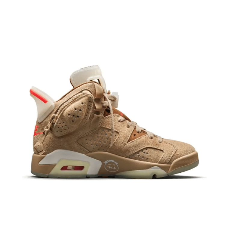 Air Jordan 6 Retro Travis Scott ‘British Khaki’ - DH0690-200