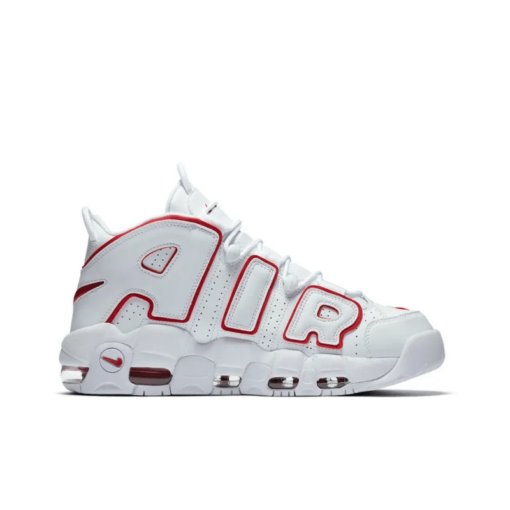 Air More Uptempo White Varsity Red - 921948-102