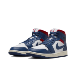 Air Jordan 1 Mid French Blue Gym Red Sail Black - BQ6472-146