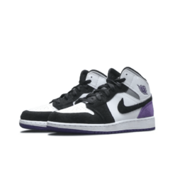 Air Jordan 1 Mid SE Purple GS - BQ6931-105