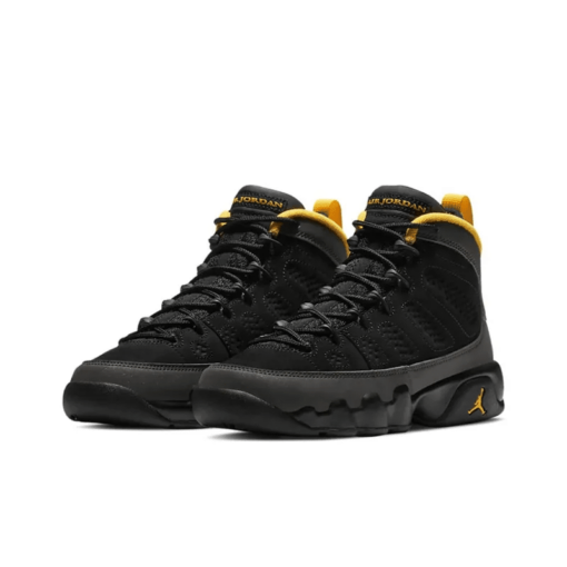 Air Jordan 9 Retro Dark Charcoal University Gold - 302359-070